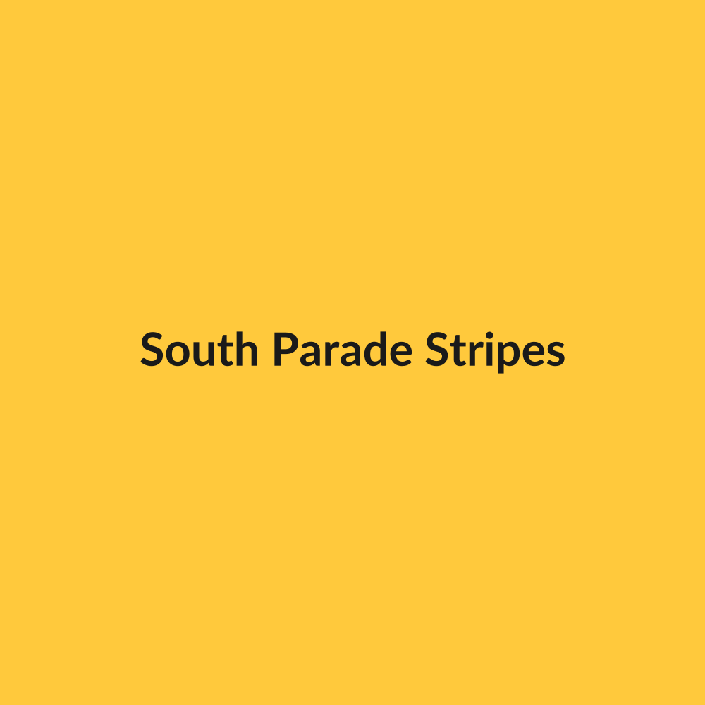South Parade Stripes art print