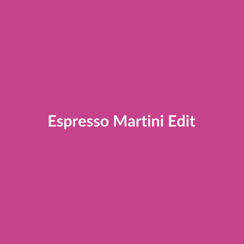 Espresso Martini Edit art tile print